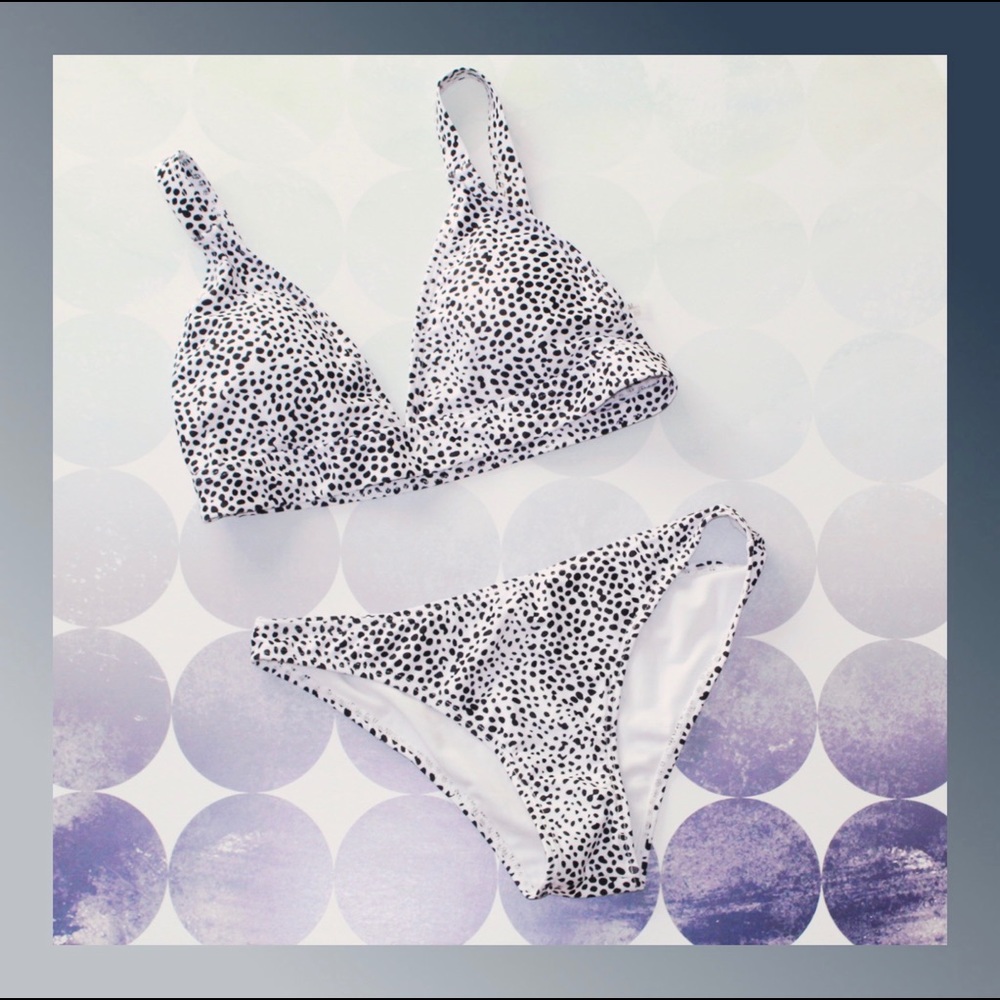 Never worn Polka dot  bikini